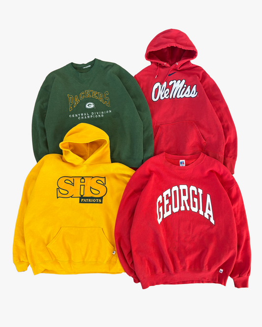 Four vintage graphic sweatshirts