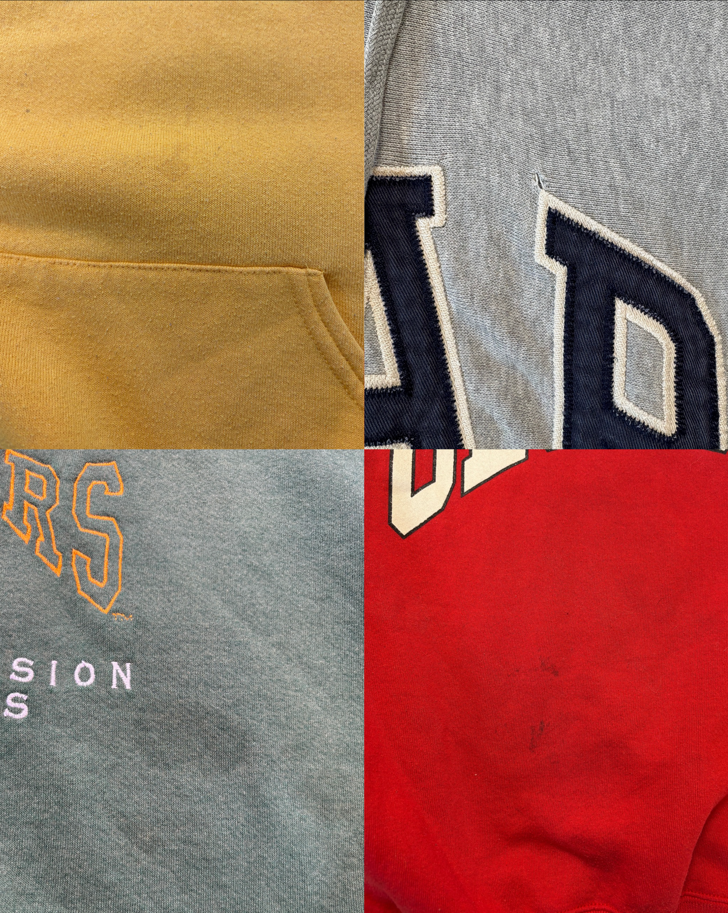Premium Sweatshirts and Hoodies GRADE B